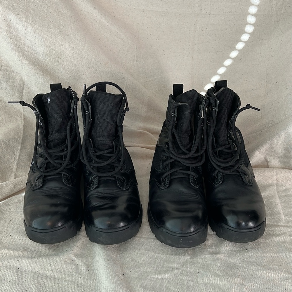2 Pairs OTB 6” Side Zip Boots